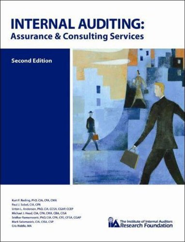 Beispielbild fr Internal Auditing : Assurance and Consulting Services zum Verkauf von Better World Books