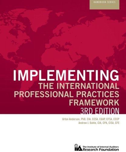 Stock image for Implementing the International Professional Practices Framework, Updated 3rd Edition (Iia Research Foundation Handbook) for sale by HPB-Red