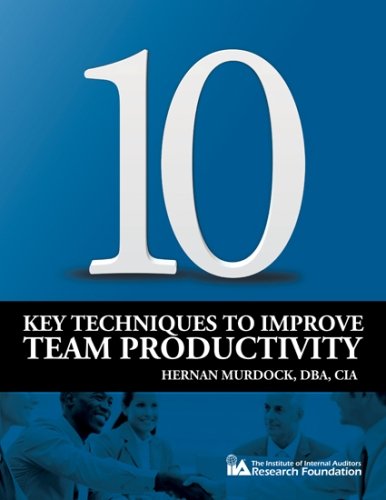 Stock image for Ten Key Techniques to Improve Team Productivity for sale by HPB-Red