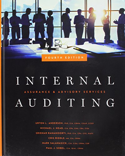Beispielbild fr Internal Auditing: Assurance & Advisory Services, Fourth Edition zum Verkauf von HPB-Red