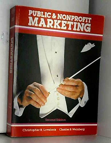 Stock image for Public and Nonprofit Marketing for sale by Better World Books