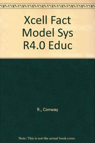 User's Guide to Excel Plus: Factory Modeling System Release 4.0/Includes 3 1/2" Diskette (9780894261831) by Conway, Richard