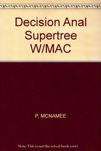 Imagen de archivo de Decision Analysis Supertree. 2nd ed. (with Mac disk) a la venta por Bingo Used Books