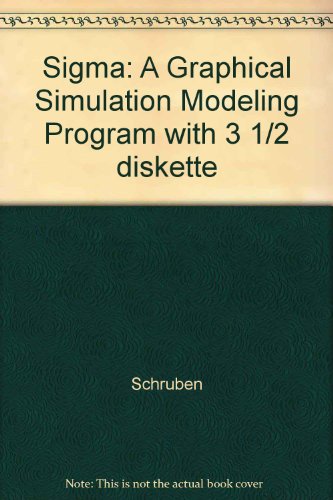 9780894262173: Sigma: A Graphical Simulation Modeling Program with 3 1/2" diskette