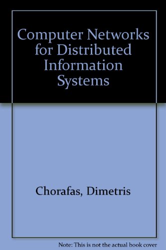 Imagen de archivo de Computer Networks for Distributed Information Systems a la venta por BookDepart