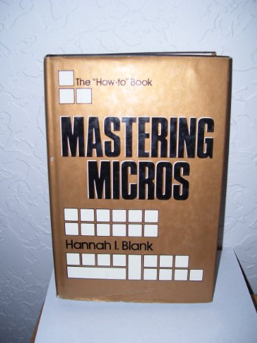 Stock image for Mastering micros for sale by Robinson Street Books, IOBA