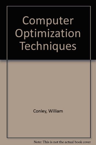 9780894332135: Computer Optimization Techniques