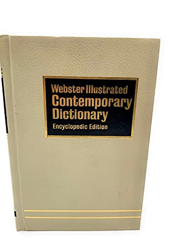 Imagen de archivo de Webster illustrated contemporary dictionary a la venta por BookHolders