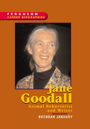 9780894343704: Jane Goodall: Animal Behaviorist and Writer (Ferguson Career Biographies)