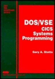 Stock image for DOS/VSE: CICS Systems Programming (Qed IBM Mainframe Series) for sale by Mispah books