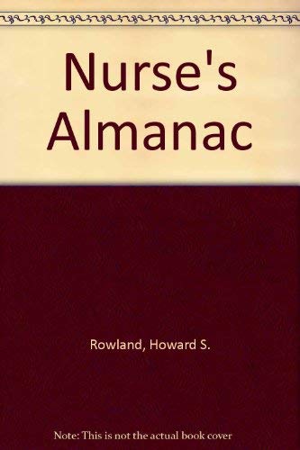 Beispielbild fr Nurse's Almanac zum Verkauf von Wonder Book