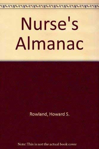 Imagen de archivo de Nurse's Almanac a la venta por Wonder Book