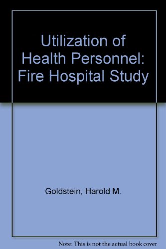 Imagen de archivo de Utilization of Health Personnel: A Five Hospital Study a la venta por Doss-Haus Books