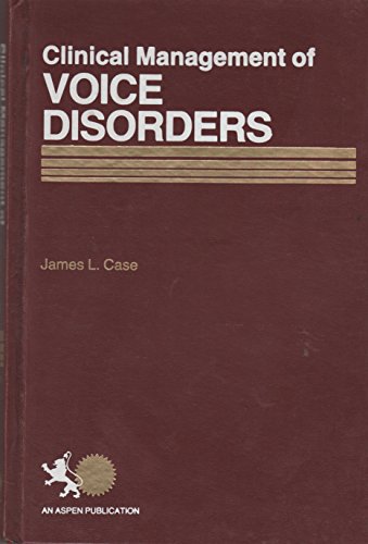 Beispielbild fr Clinical Management of Voice Disorders zum Verkauf von Bingo Used Books