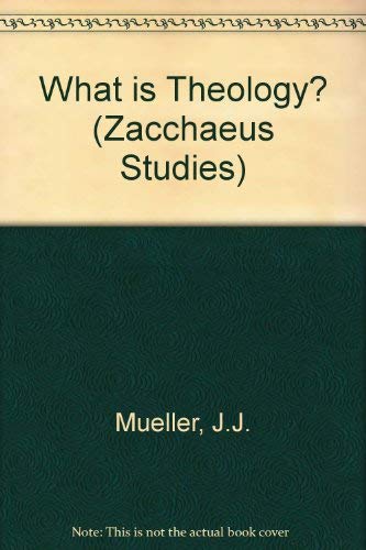 9780894536816: What is Theology? (Zacchaeus Studies S.)