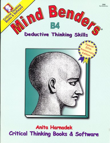 Stock image for Mind Benders B4 : Deductive Thinking Skills for sale by Better World Books