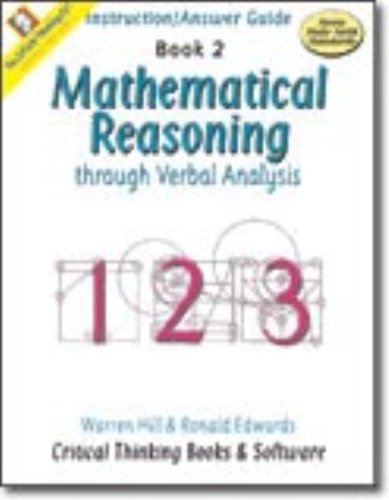 Beispielbild fr Mathematical Reasoning, Book 2 zum Verkauf von ThriftBooks-Atlanta