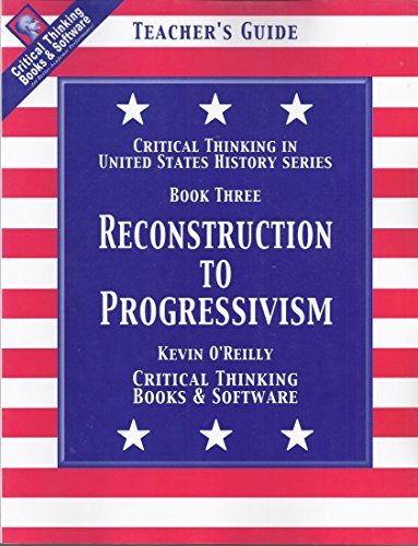 Beispielbild fr Reconstruction to Progressivism - Instruction / Answer Guide zum Verkauf von Better World Books: West