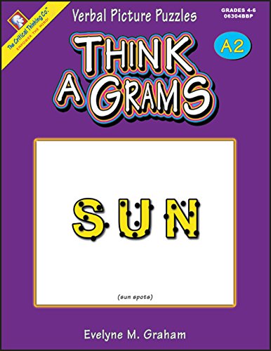 Beispielbild fr Verbal Picture Puzzles: Think A Grams, Level A2, Grades 4-6 zum Verkauf von ZBK Books