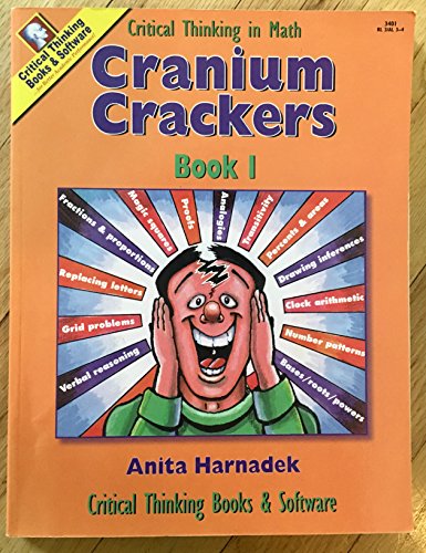 Stock image for Cranium Crackers, Book 1 : Critical Thinking Activities for Mathematics for sale by Goodwill