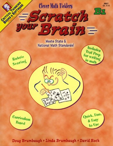Stock image for Scratch Your Brain: Level B1, Grades 4-5 (Clever Math Ticklers) for sale by SecondSale