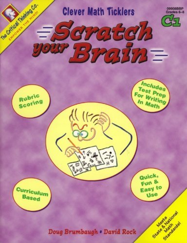 Stock image for Scratch Your Brain: Book C1, Grades 6-8 for sale by SecondSale