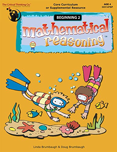 Beispielbild fr Mathematical Reasoning Beginning 2 zum Verkauf von Goodwill Books