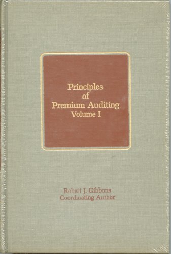 Stock image for Principles of Premium Auditing for sale by HPB-Red