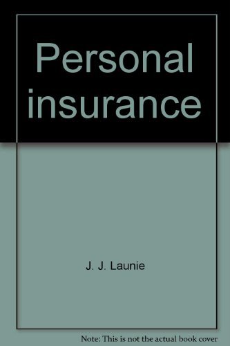 Beispielbild fr Personal insurance zum Verkauf von ThriftBooks-Dallas