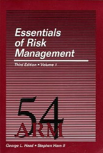 Beispielbild fr Essentials of Risk Control zum Verkauf von HPB-Red