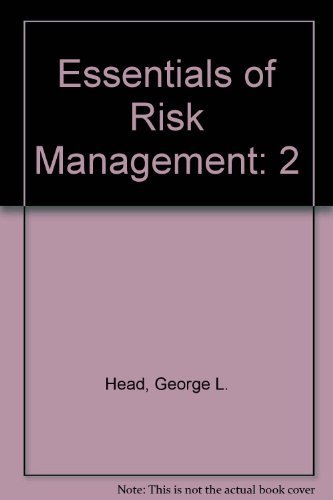 Stock image for Essentials of Risk Management ( Vol. 1 ) for sale by HPB Inc.