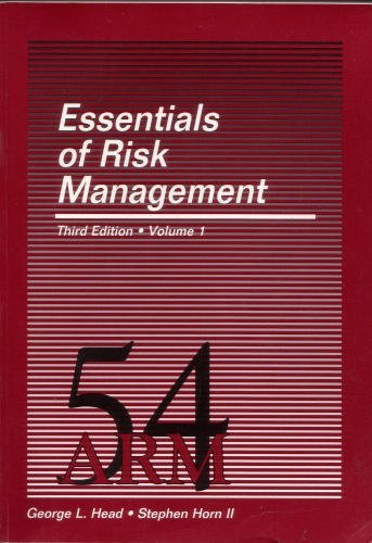 Beispielbild fr Essentials of Risk Management zum Verkauf von SecondSale