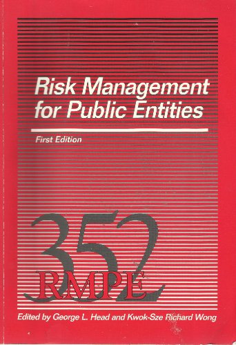 Stock image for Risk Management for Public Entities for sale by ThriftBooks-Atlanta