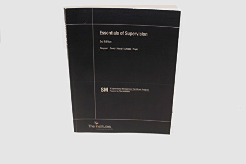 Stock image for Essentials of supervision for sale by Half Price Books Inc.