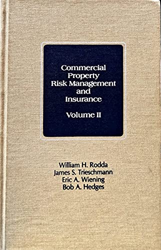 Stock image for Commercial Liability Risk Management and Insurance (Volume II) for sale by Wonder Book