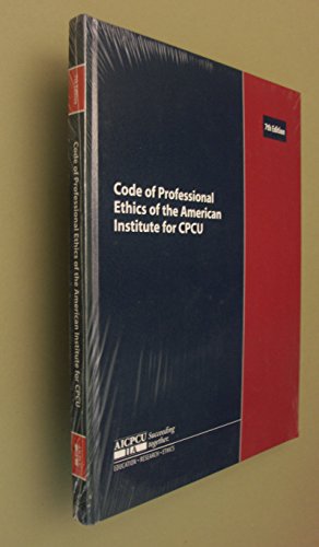 9780894631184: Title: Code of Professional Ethics of the American Instit