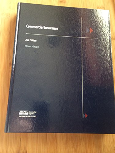 Imagen de archivo de Commercial Insurance / Second Edition a la venta por HPB-Red