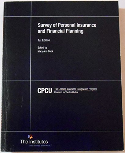 9780894635540: Survey of Personal Inusrance and Financial Planning