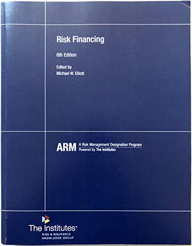 Stock image for ARM 56: Risk Financing for sale by Zoom Books Company