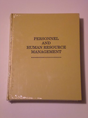 9780894644146: Personnel and Human Resource Management