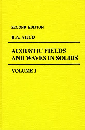 9780894644900: Acoustic Fields and Waves in Solids