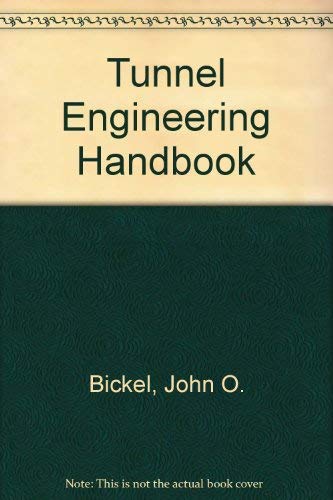 Imagen de archivo de Tunnel Engineering Handbook a la venta por Booksavers of MD