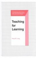 Imagen de archivo de Teaching for Learning (Professional Practice Series) a la venta por medimops