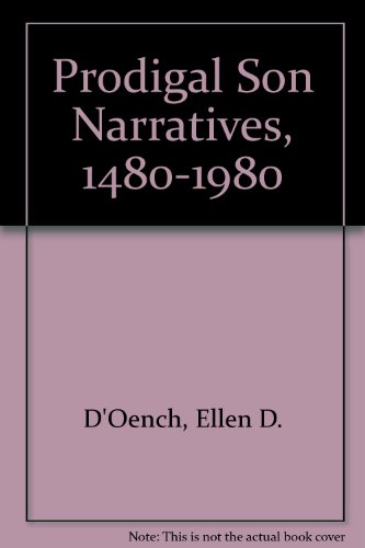 9780894670701: Prodigal Son Narratives, 1480-1980