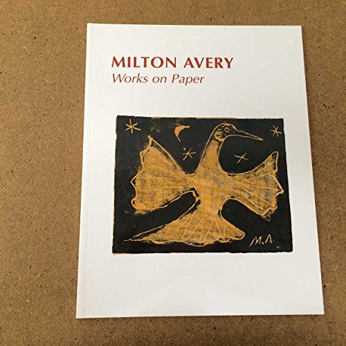 9780894682070: Milton Avery: Works on Paper