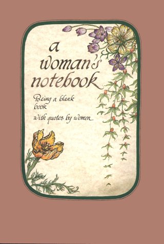 Imagen de archivo de A Woman's Notebook (Miniature Editions) a la venta por Reliant Bookstore