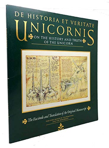 Stock image for De Historia Et Veritate Unicornis/on the History and Truth of the Unicorn (English and Latin Edition) for sale by Ergodebooks