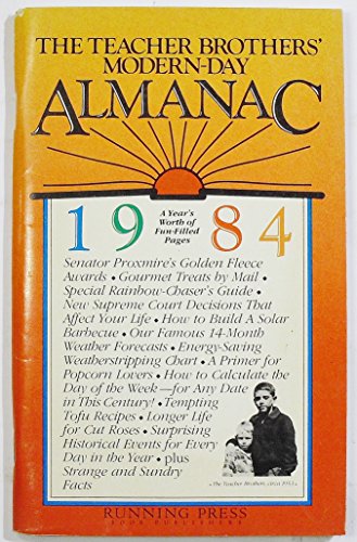 Stock image for Teacher Brothers' Modern-Day Almanac for 1984 for sale by 2Vbooks