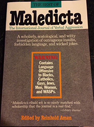 Beispielbild fr The Best of Maledicta zum Verkauf von Wonder Book