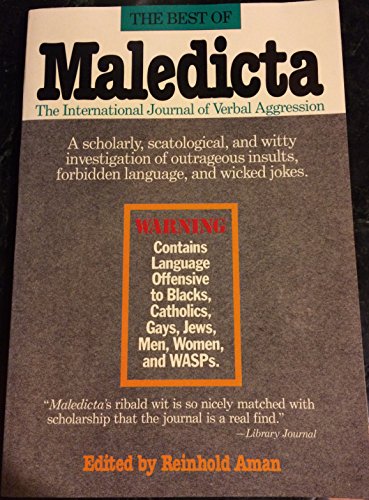 Stock image for The Best of Maledicta for sale by Wonder Book